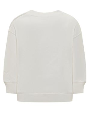 MC2 Saint Barth Bianca Bunny Ballerina Star Sweatshirt - White