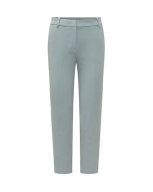 Pinko Classic Straight Leg Pants - Blue