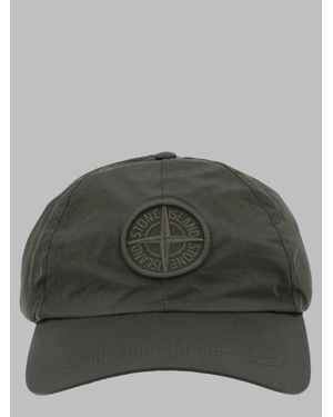 Stone Island Style Fw26 Greenfield Field Hat - Gray