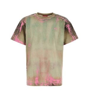 DIESEL T-Filmy Stretch Cotton T-Shirt - Green