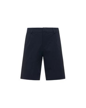 K-Way Casual Front Fastening Shorts With Belt Loops - Blue