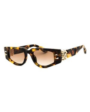 Roberto Cavalli Matte Havana Gradient Sunglasses - Brown