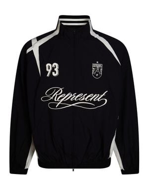 Represent Woven Track Star Jacket - Black