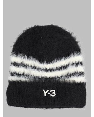 Y-3 Logo-Embroidered Cap - Black