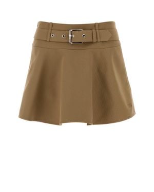 Loewe Cotton Pant-Skirt - Natural