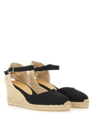 Castañer Elegant Heeled Sandals - Black