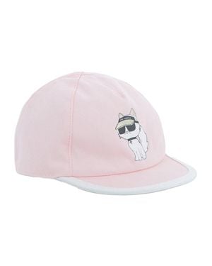 KARL LAGERFELD Hat Cotton - Pink