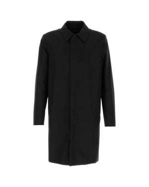 Gucci Regular Overcoat - Black