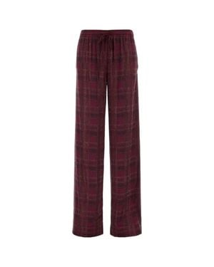 Ermanno Scervino Embellished Tailored Pants - Purple