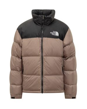 The North Face 1996 Retro Nuptse Mini Puffer Jacket - Brown
