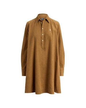 Ralph Lauren 100% Cotton Dress - Brown