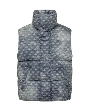 DSquared² Monogram Down Vest - Blue