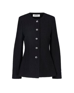 Rohe Wool-Blend Jacket - Black