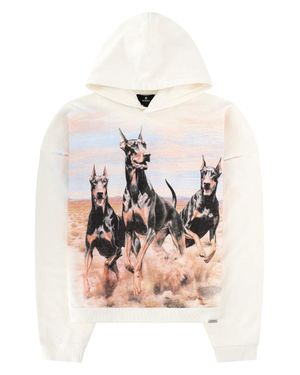 Represent Felpa "Western Dobermans" - White
