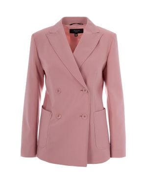 Max Mara Sophisticated Mini Jacket - Pink