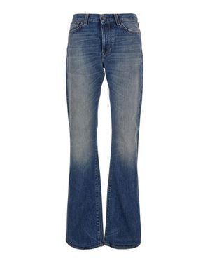Acne Studios Five-Pocket Regular-Fit Jeans With Straight Hem - Blue