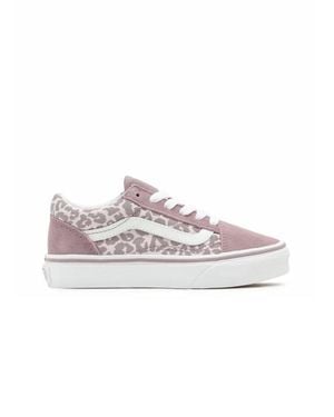 Vans Girls Mini Classic Old Skool Sneakers - Pink