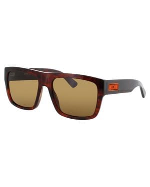 Moschino Square Acetate Sunglasses - Black