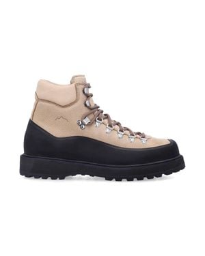 Diemme Leather Lace-Up Hiking Boot - Black
