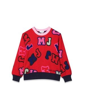 Marc Jacobs Mj Crew Neck Pullover - Red