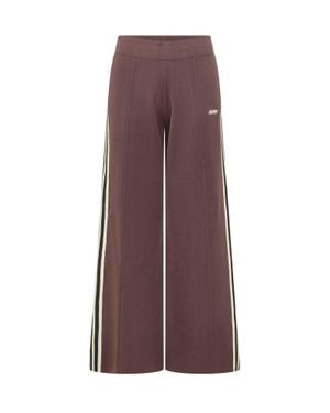 Autry Main Knit Pants - Purple