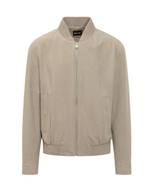 BOSS Zip Detail Jacket - Natural