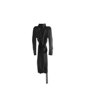 Rick Owens Maria Trench - Black