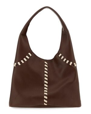 THEMOIRÈ Tia Weaved Shell - Brown