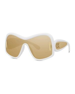 Loewe Mini Mirror Sunglasses - White