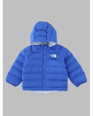 The North Face Mini Reversible Hooded Jacket For Boys - Blue