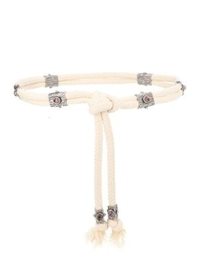 Isabel Marant Braided Adjustable Belt - Natural
