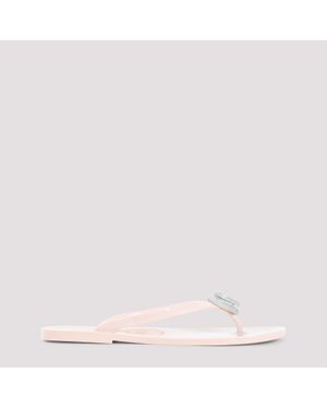 Mach & Mach Double Hethestanert Mini Sandals - Pink