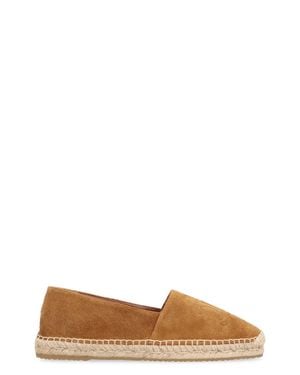 Celine Suede Espadrilles - Brown