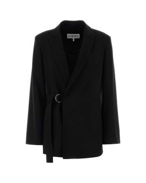 Loewe Wool Blazer - Black