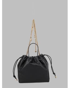 Chloé Signature Small Leather Handbag - Black