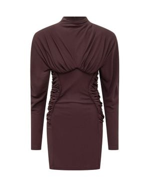 Stella McCartney Chic Draped Sleeve Suit - Purple