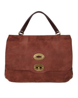 Zanellato Postman Jones Nabuk Handbag For - Red