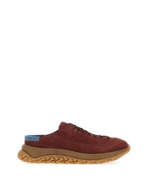 Birkenstock Grape Suede Uerzell Slippers - Brown