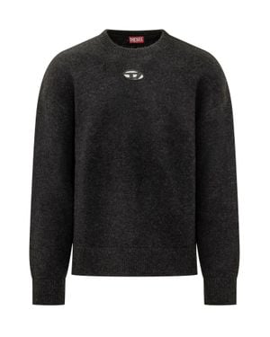 DIESEL K-Areeso Knit Sweater - Black