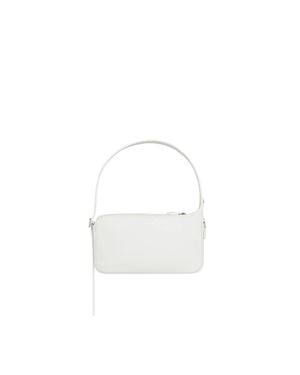 Courreges Mini Racer Handbag - White