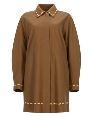 Fendi Soprabito - Brown