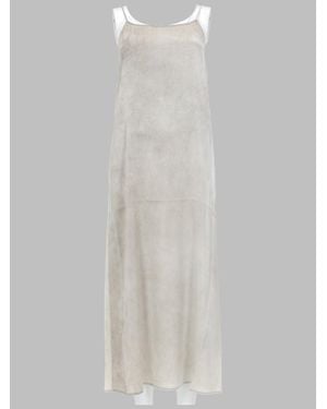 Uma Wang Dress Anaya Silk Blend - White