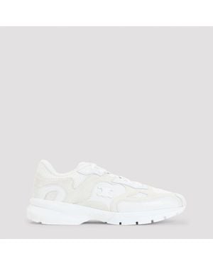 Celine Low Lace-Up Sneakers - White