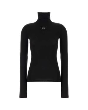Off-White c/o Virgil Abloh Off Jersey T-Shirt - Black