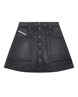 DIESEL JUNIOR Denim Skirt - Gray