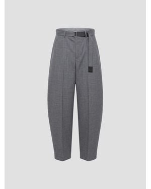 Sacai Tailored Suiting Pants - Gray