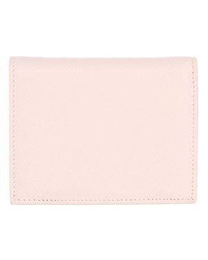 Ferragamo Calf Leather Wallet - Pink