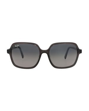 Maui Jim Acetate Square Sunglasses - Gray