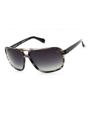 Timberland Rectangular Polarized Sunglasses - Black