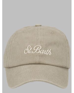 MC2 Saint Barth Cappello Da Baseball Con Logo - Natural
